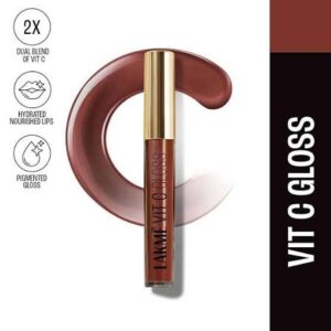 Lakme Vit C Gloss Cocoa Brown 2.5Ml