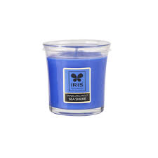 Iris Taper Jar Candle Sea Shore
