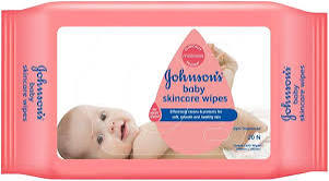 Johnsons Baby Skincare Wipes 20Ps