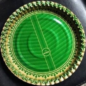 Green Dish Papper Plate