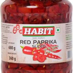 Habit Red Paprika Sliced 680G