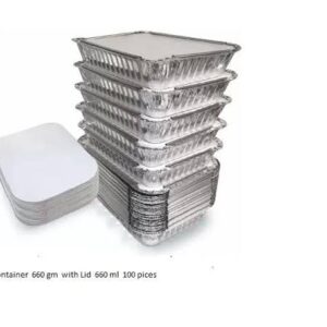 Aluminium Container 660Gm