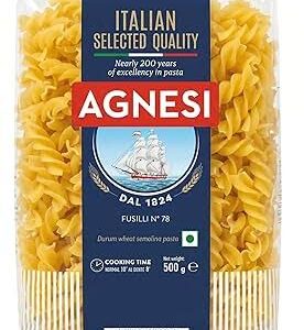Agnesi Italian Selected Quality Fusilli 500G