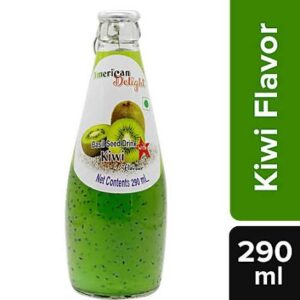 Americano Basil Seed Drink Kiwi Flvr 290Ml