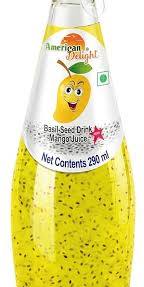 Americandelight Basilseed Drink Mangojuice290ml