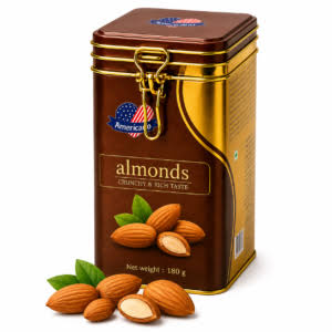 Americano Almonds Choco Tin 180G