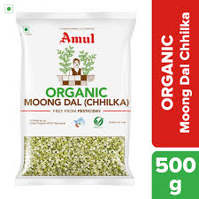 Amul Moong Dal (Chhilka)500G