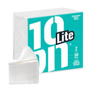 10On Lite Extra Soft Cocktail Napkin 100Pc