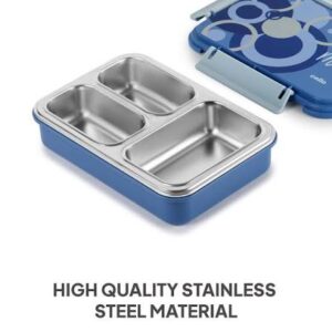 Cello Zoom 3 Lunch Box With Steel Inner
