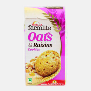 Sunfeast Farmlite Oats Raisins Cookies 150Gm