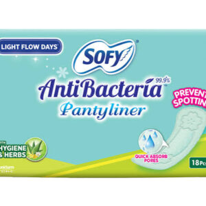 Sofy Anti Bacteria Pantyliner 18Pcs