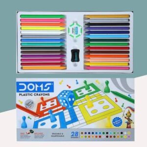 Doms Plastic Crayons 28 Shades