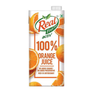 Real Active Orange Juice Fruit Power 1Ltr
