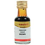 Puramate Liquid Food Colour Brown 30 Ml