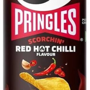 Pringles  Scorchin Red Hot Chilli Flvr 102G