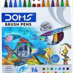 Doms Brush Pens Rs 200/-