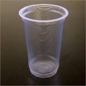 Plain Plastic Glass