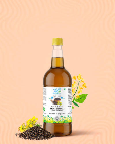 Nature Land Organic Mustard Oil 1Ltr