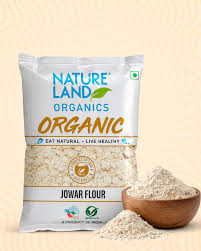Nature Land Organic Sorghumflour Jowar Atta 500G