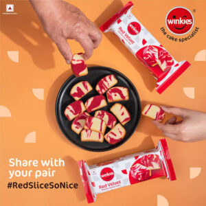Winkies Red Velvet Sliced Cake 100G