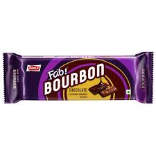 Parle Fab Bourbon Chocolate Flavour  135G