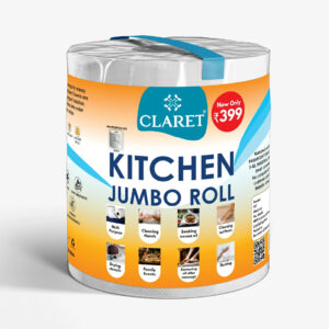 Claret Kitchen Jumbo Roll 22.5X20cm 300 Pulls