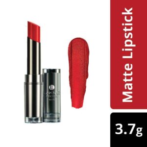 Super Mtte Lakme Lipstic Red Rush 3.5Gm