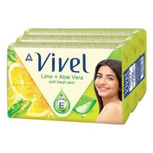Vivel Lime And Aloe Vera100g Buy 4 Get 1 Free