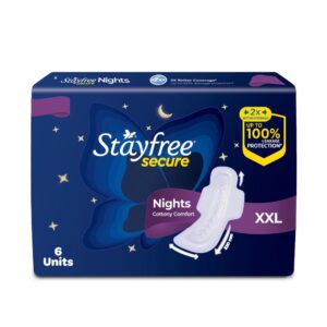 Stayfree Secure Nights Cottony Soft Comfort 6N