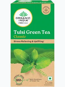 Organic India Tulsi Green Tea Classic 100G