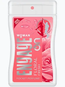 Engage Woman Foral Fresh Pocket Perfume