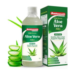 Baidyanath Wild Grove Aloevera Juice With Plum 1Lt