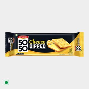 Britannia 50 50 Cheese Dipped 150G