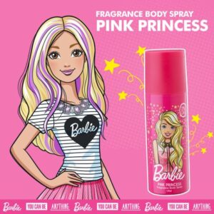 Barbie Pink Princess Body Spray 100Ml