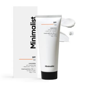 Minimalist Spf50 Sunscreen 50Gm