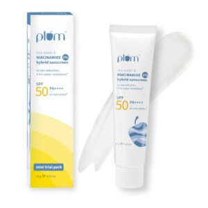 Plum Rice Water And Niacinamide Hybrid Snscrn 50G