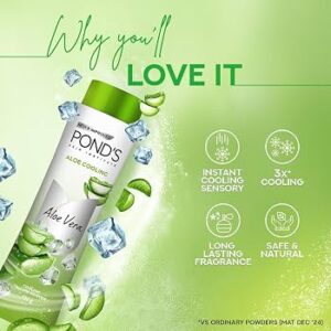 Ponds Aloe Coolong Talcum Powder 80G