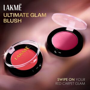 Lakme Ultimte Glam Blush Flushed Pink 4G
