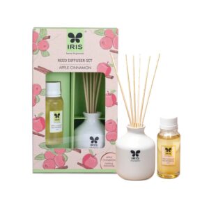 Iris Reed Diffuser Set Apple Cinnamn