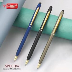 Flair Spectra Designer Metal Ball Pen Platinum