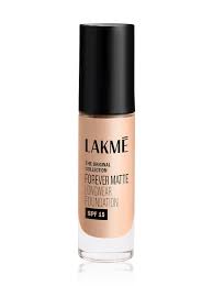Lakme Forever Matte Foundation Spf15cool Ivory25ml
