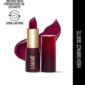 Lakme Forever Matte Lipstick Cr8 Red Aurora 4.5G