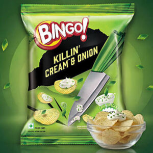 Bingo Cream&Onion Potato Chips
