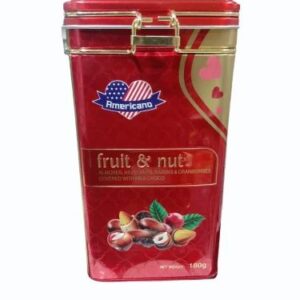 Americano Fruit & Nut Choco Tin 180G