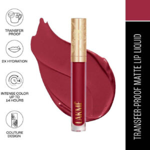 Lakme Rouge Bloom Matte Lip Liquid 102 Regal Rose