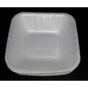 Thermocol Squere Bowl 50Pcs